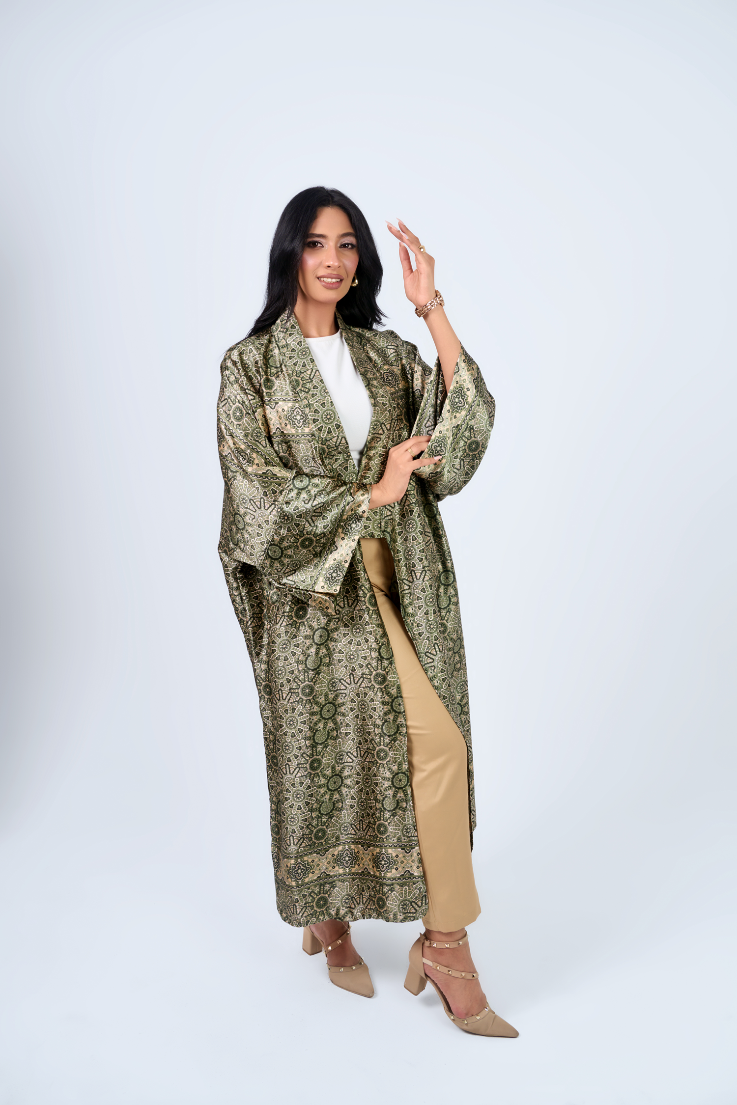 Satin Kimono
