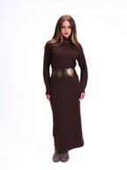 The All-Day Dress brown