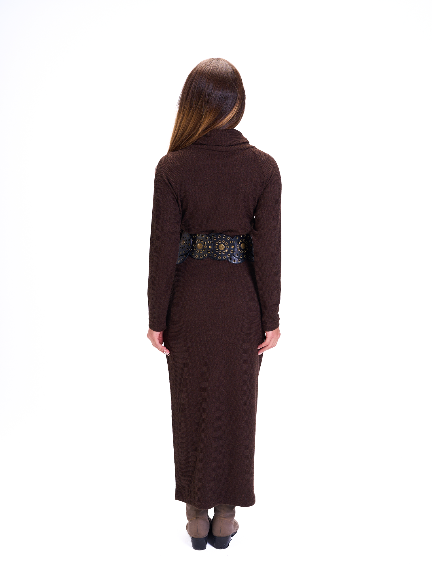The All-Day Dress brown