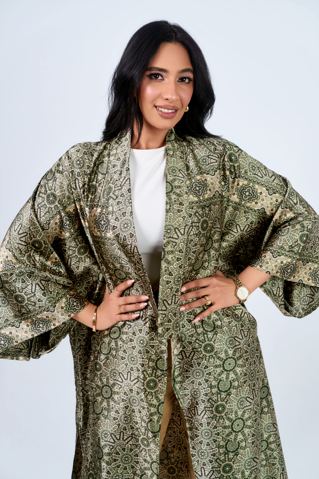 Satin Kimono