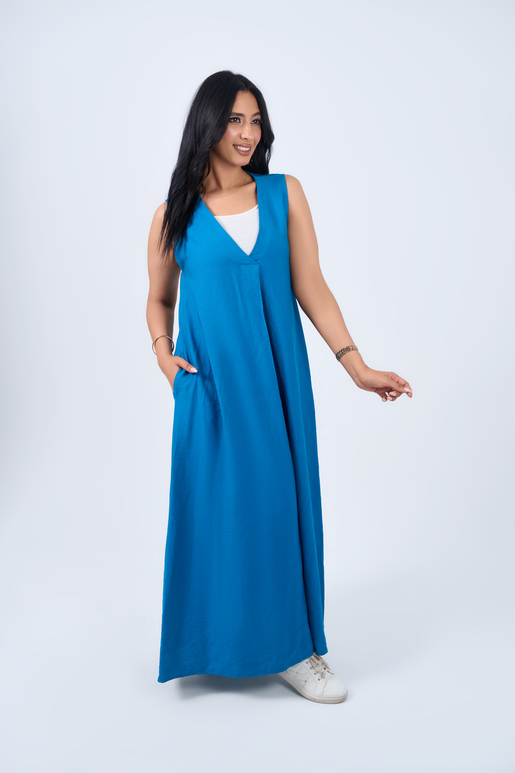 Cotton Linen Dress