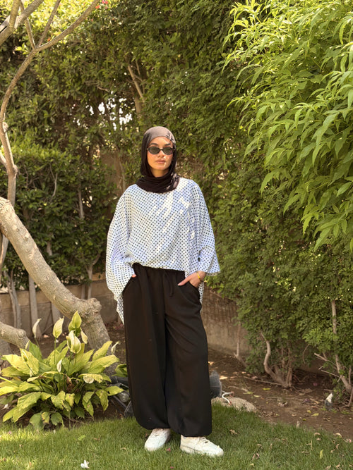 Black Balloon Pants