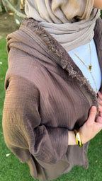 Brown Kimono Cardigan