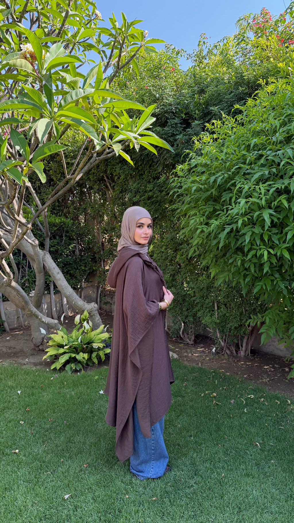 Brown Kimono Cardigan