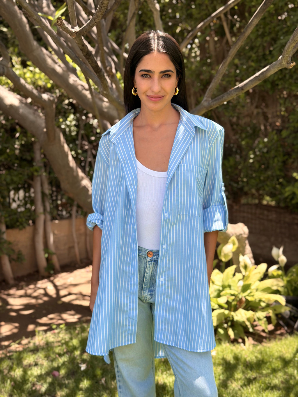 Blue Easy Summer Shirt