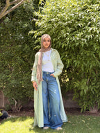 long summer shirt (olive)