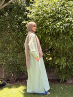 long summer shirt (olive)