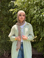 long summer shirt (olive)