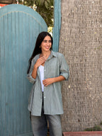 Gray Easy Summer Shirt