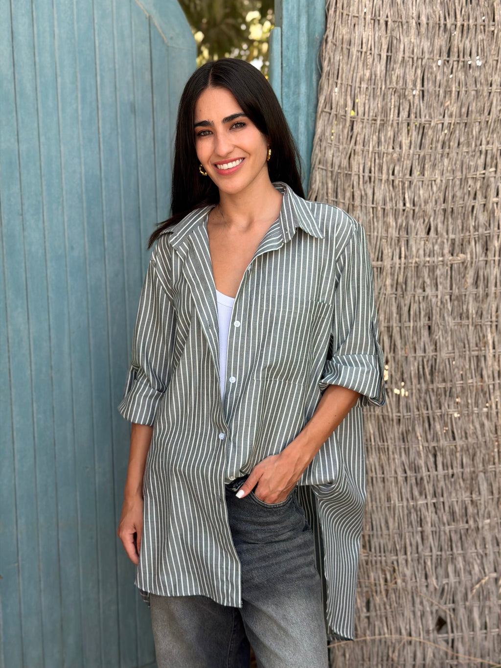 Easy Summer Shirt (Gray)