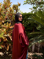 Flow Satin Kaftan Top