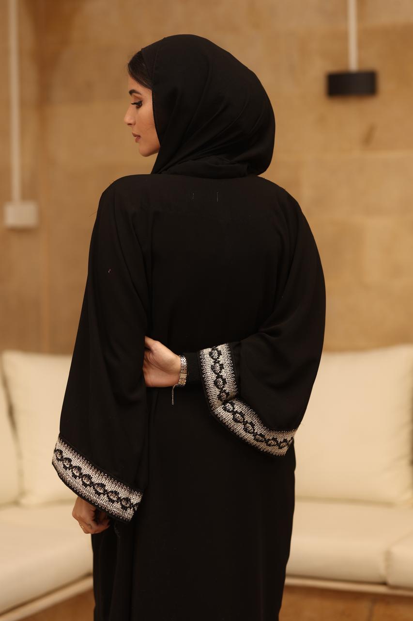 Saudi crepe Kafttan