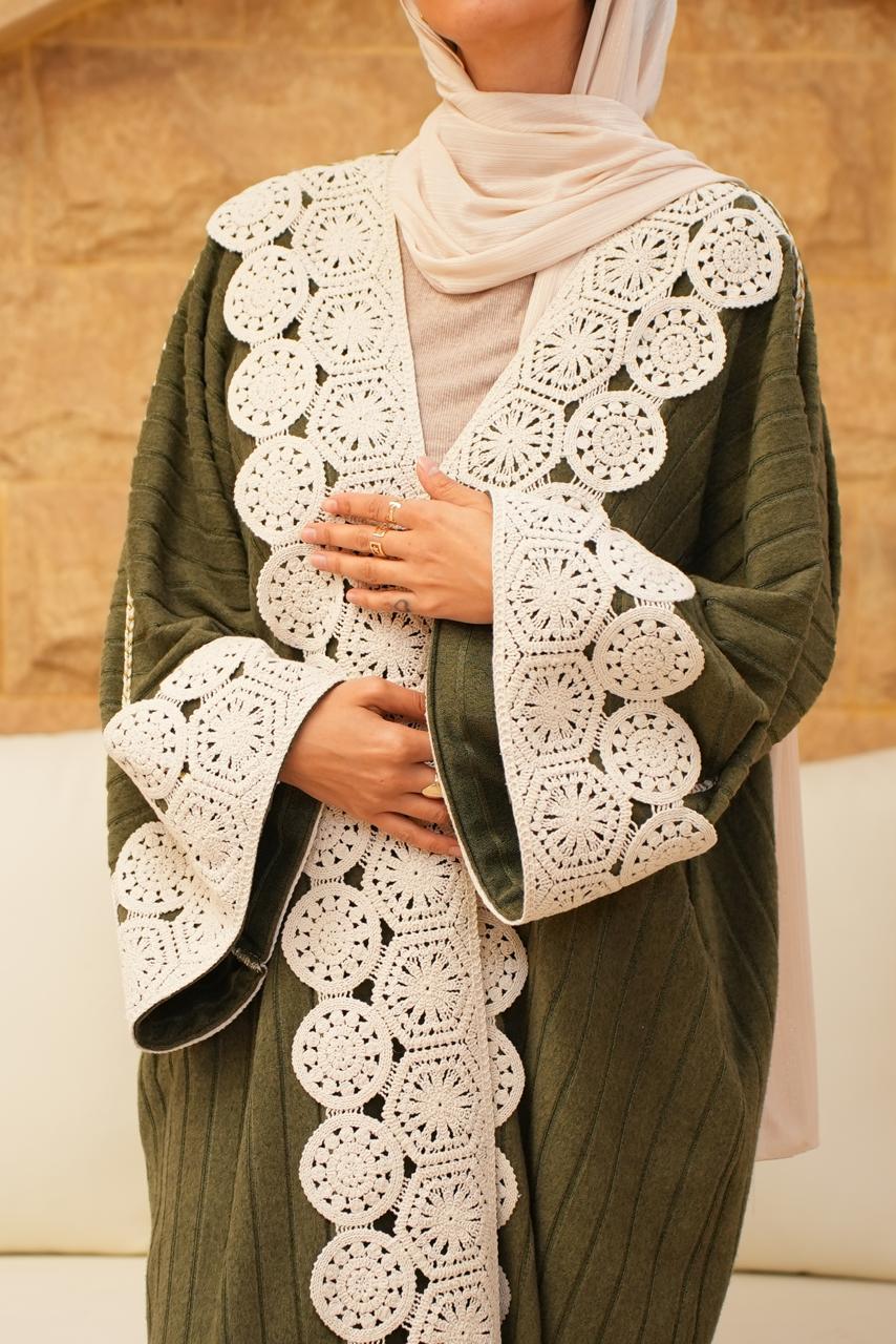 Majestic Olive kaftan