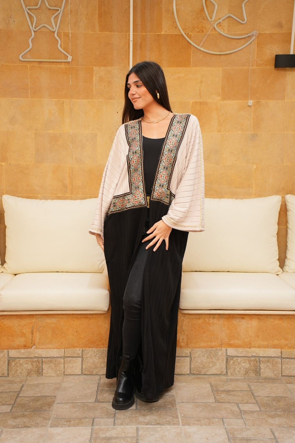 Color fusion Kaftan