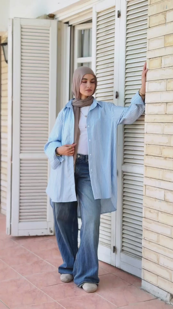 Blue Easy Summer Shirt