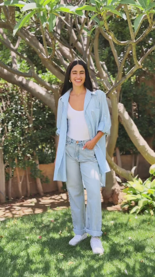 Blue Easy Summer Shirt