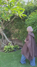 Brown Kimono Cardigan